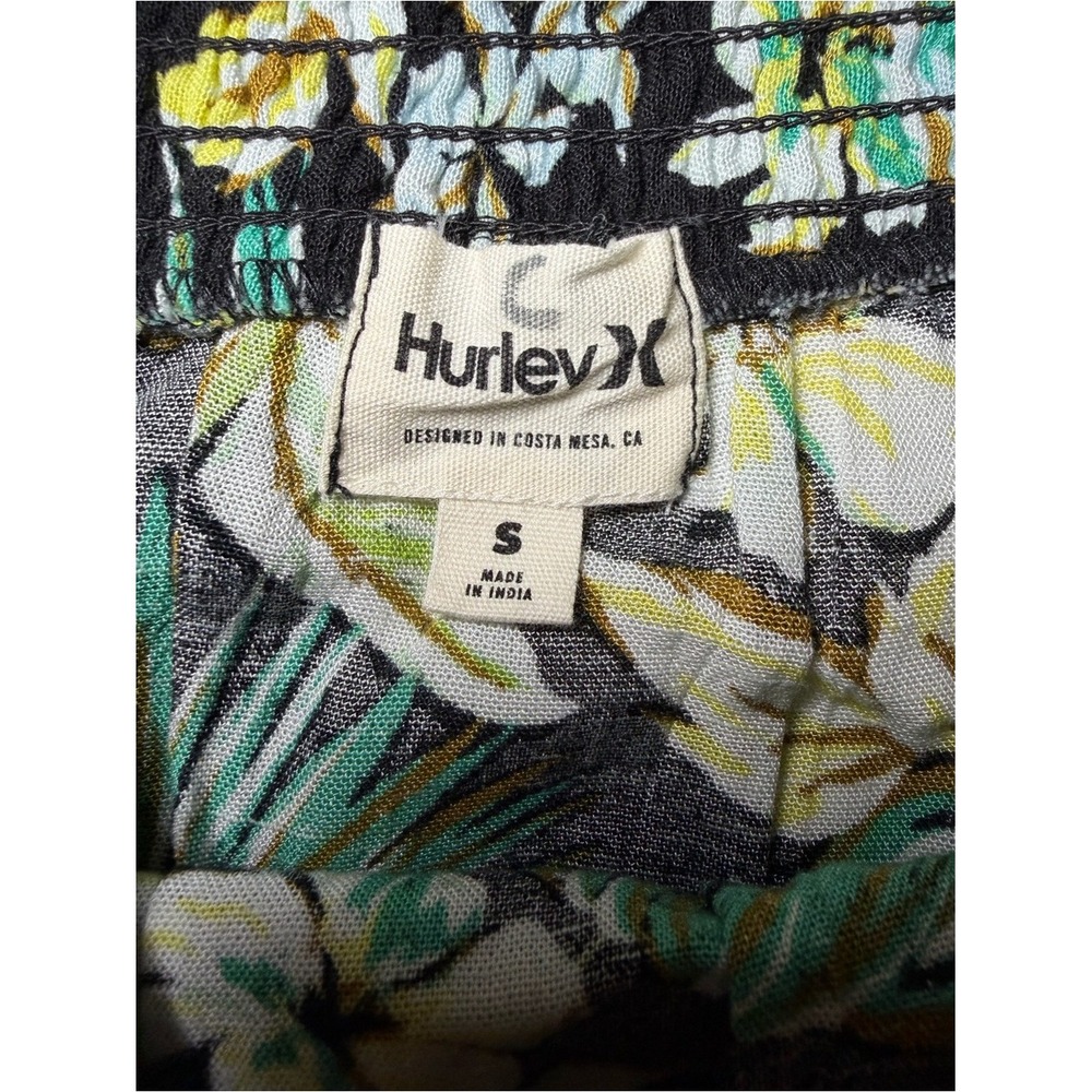NWT Hurley Tropical Floral Skater Mini Skirt Hawaiian Coastal Small - Picture 5 of 10